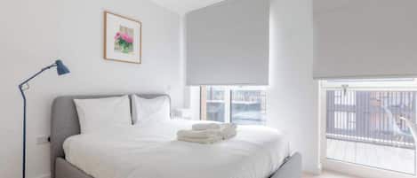 1 bedroom, iron/ironing board, internet, bed sheets