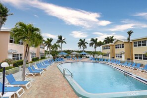 Condo, Multiple Beds (Barefoot On The Shores II) | Pool | A heated pool - Barefoot On The Shores II (Indian Shores)
