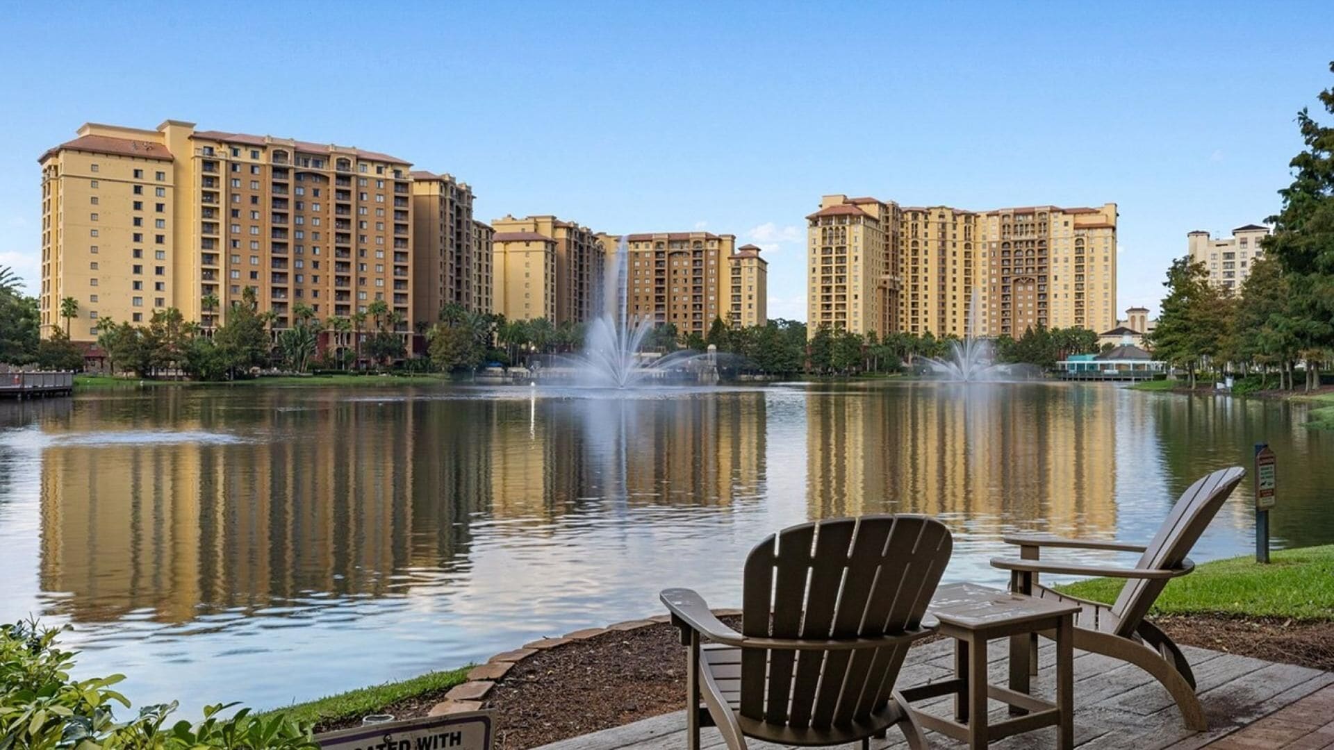住宿场地. Wyndham Bonnet Creek -Lazy River, Mini Golf, Pools– Steps from Disney Magic-2 Bd