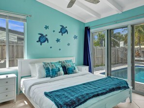 3 bedrooms, desk, iron/ironing board, free WiFi