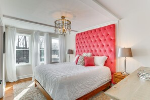 4 chambres, bureau, Wi-Fi, draps fournis