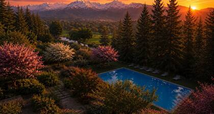 Exclusive 7-Level Mansion with Pool, Spa and Andes Views