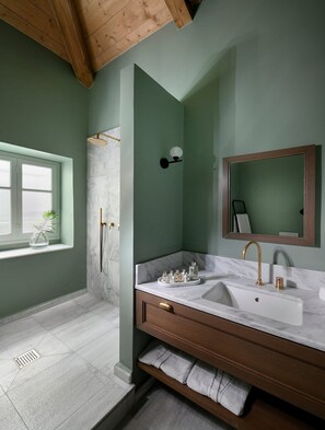 Towels, toilet paper