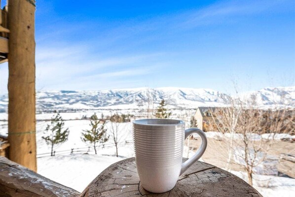 View from property - MH 1307 | Ski, Hike & Scenic Mountain Views (Eden)