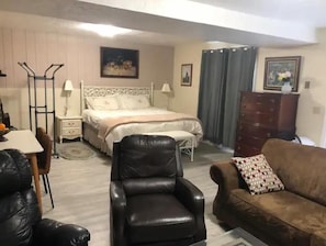 1 Schlafzimmer, Bügeleisen/Bügelbrett, kostenloses WLAN, Bettwäsche
