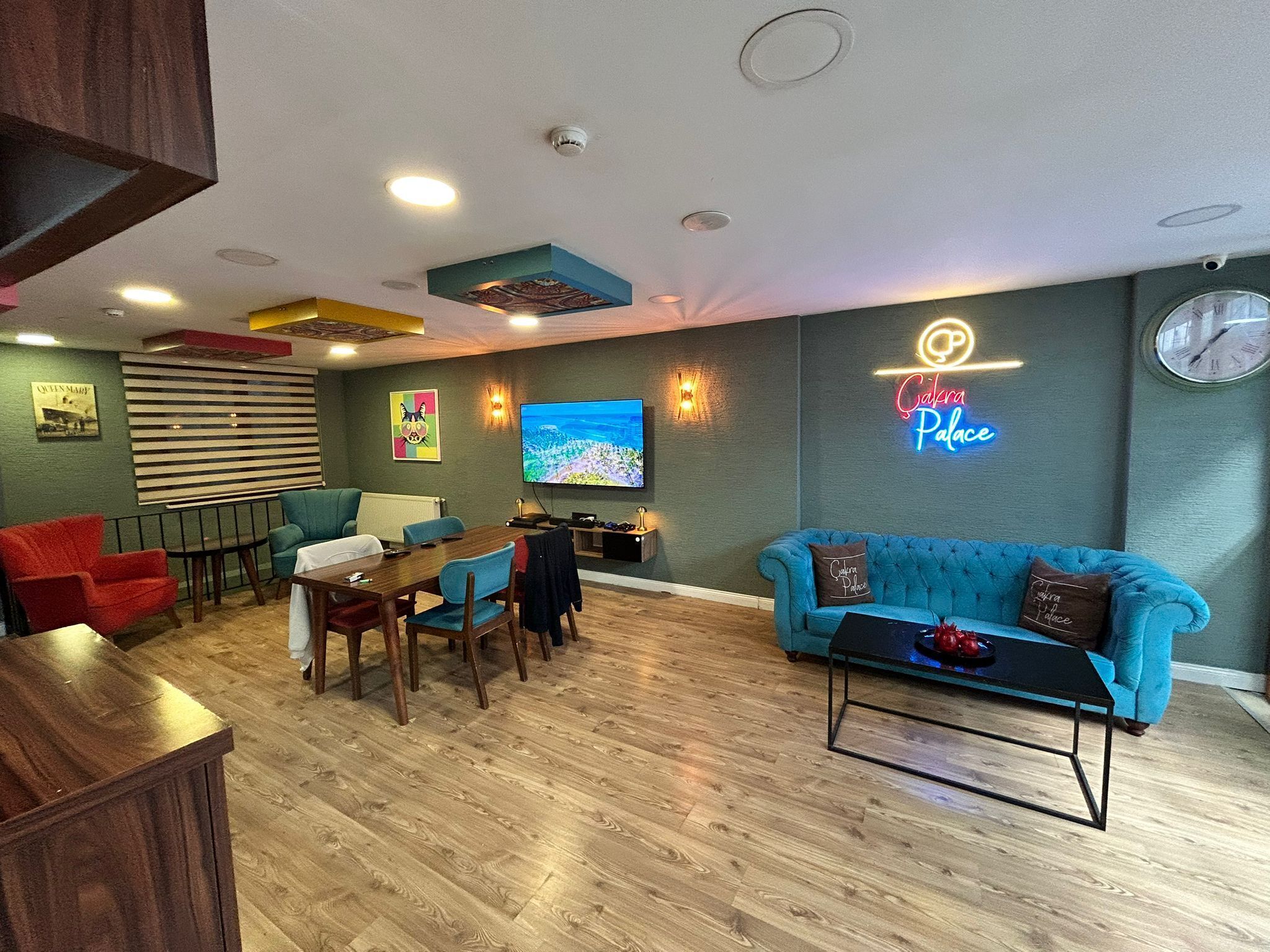 Àrea amb seients del vestíbul