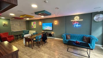 Àrea amb seients del vestíbul