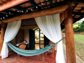 Living area - Cabana Espada de São Jorge (Sao Roque)