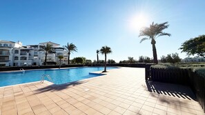 Pool - Well situated 2 bed apartment Golf Course Views 2 minutes from Bar, Restaurant  (Sucina)