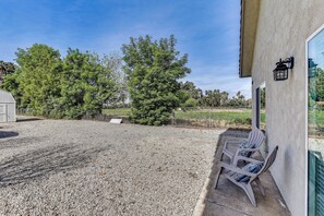 Terrace/patio - Peaceful Riverside Home w/ Patio, 7 Mi to Downtown (Riverside)