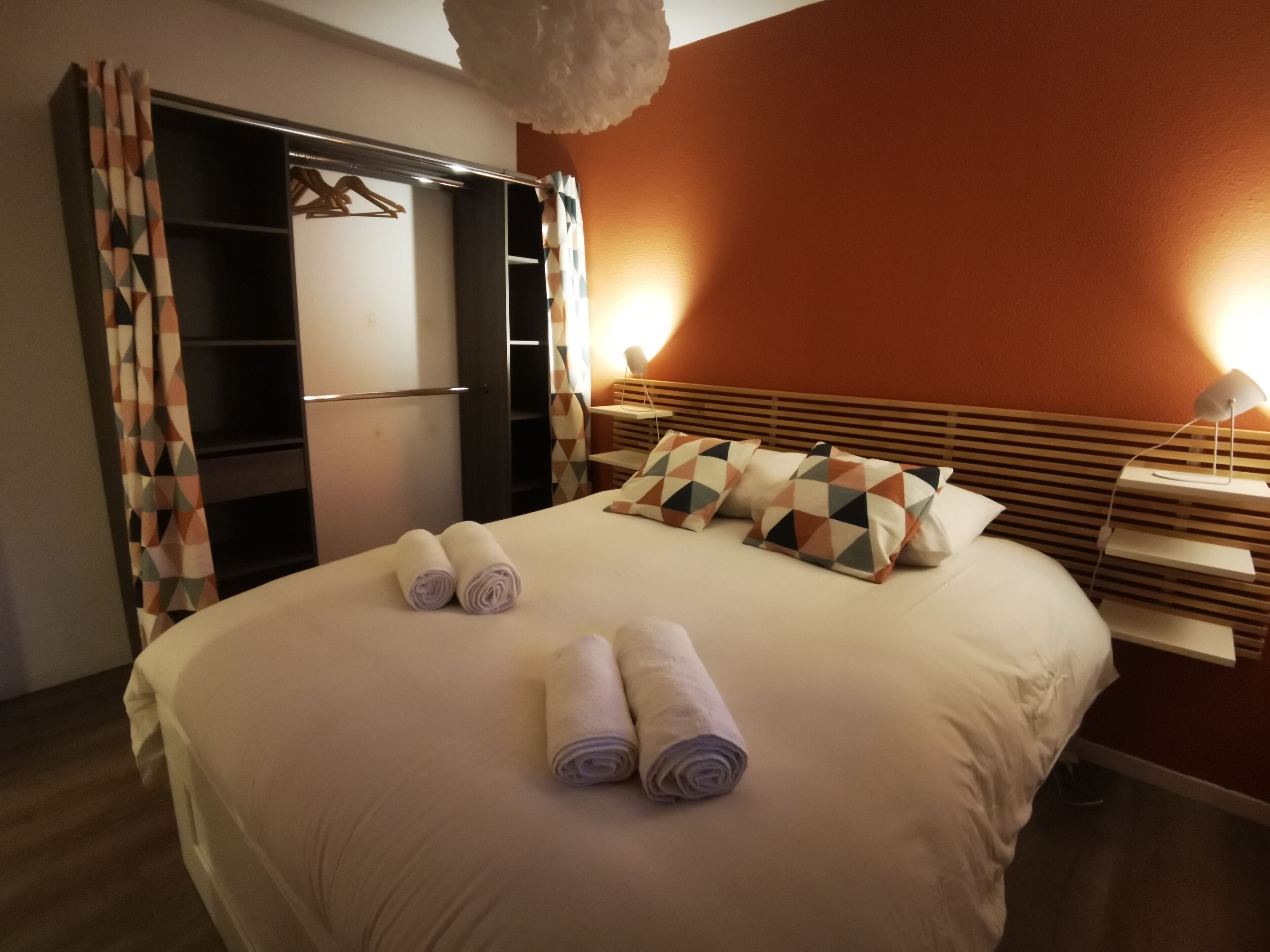 1 bedroom, iron/ironing board, free WiFi, bed sheets