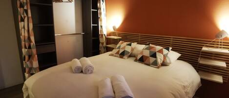 1 soveværelse, strygejern/strygebræt, gratis Wi-Fi, sengetøj