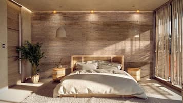 Villa | 3 habitaciones, insonorización, wifi gratis y ropa de cama