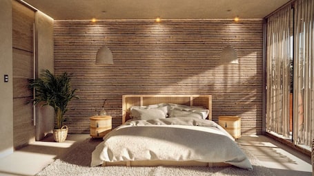 3 habitaciones, sistema de insonorización, wifi gratis y ropa de cama