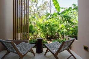 Blick auf den Garten