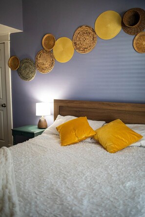 2 chambres, bureau, Wi-Fi gratuit, draps fournis
