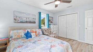 2 bedrooms, iron/ironing board, free WiFi, bed sheets