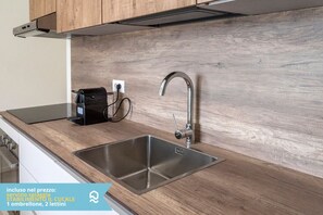 Fridge, oven, dishwasher