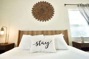 2 bedrooms, desk, iron/ironing board, free WiFi