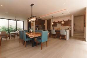 Dining - Luxury custom built home in private gated community. Fits 10.  (Tulum)