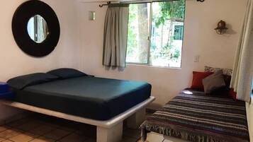 1 chambre, lit parapluie, Wi-Fi, draps fournis