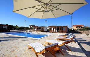 Una piscina climatizada