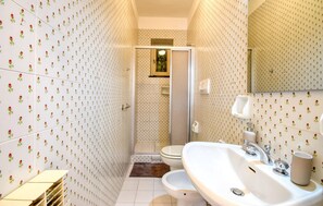 Shower, hair dryer
