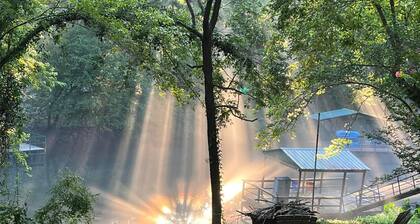 Cozy family fish camp on the Little Red River, a premier trout fishing stream!