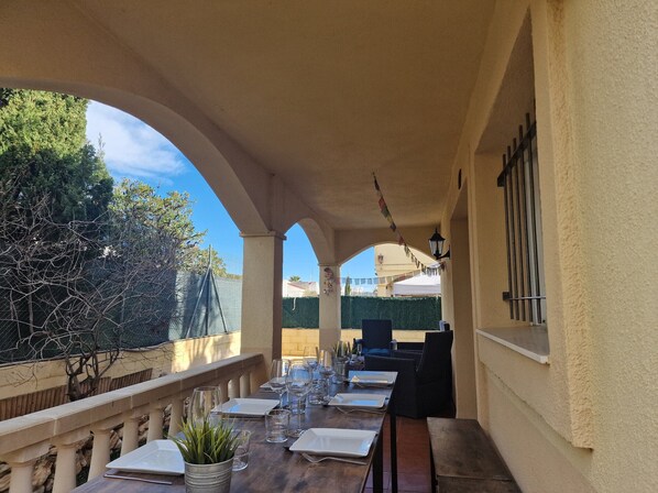 Opções para refeição ao ar livre