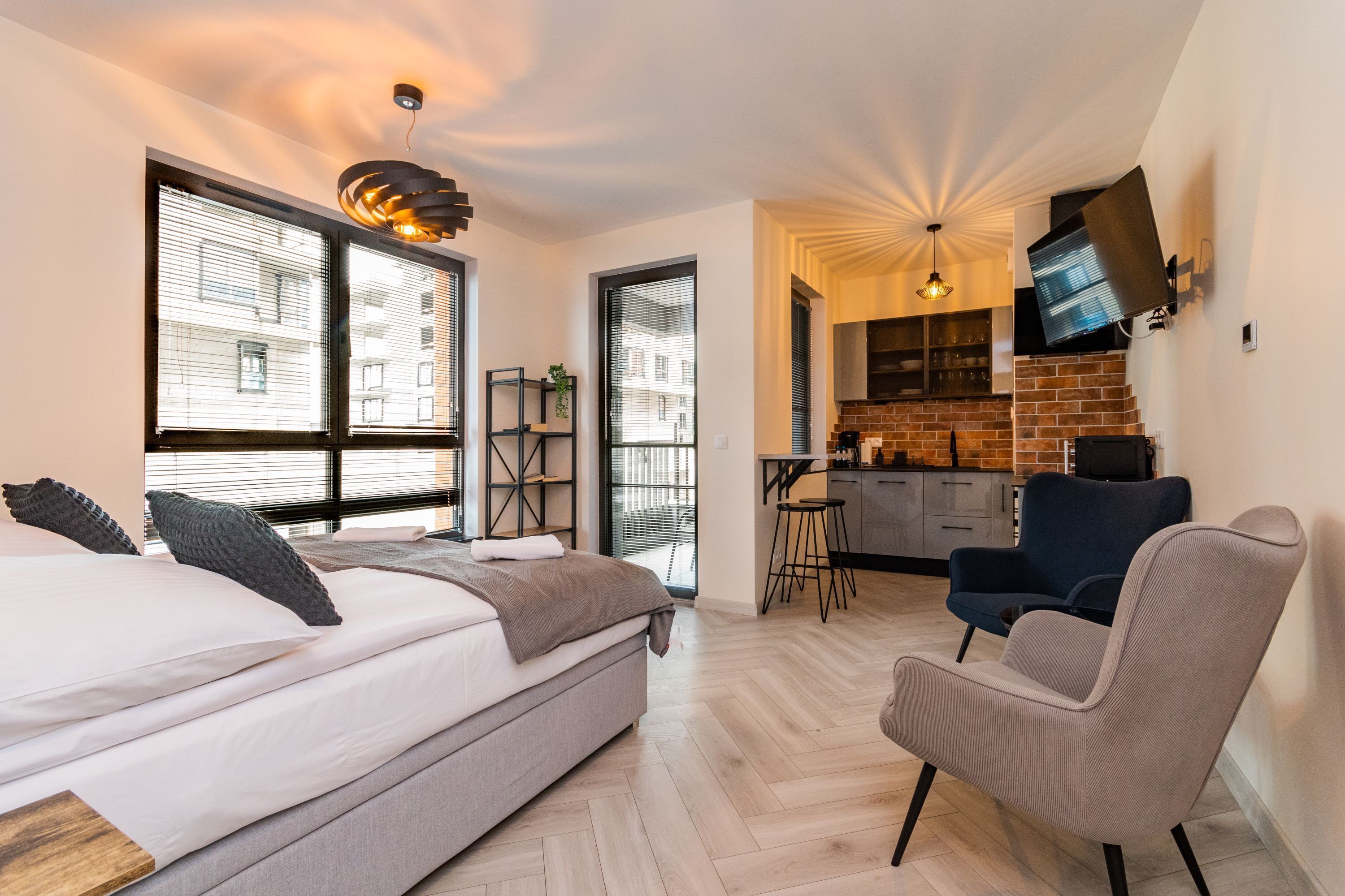 1 多间卧室、熨斗/熨衣板、免费 WiFi、床单