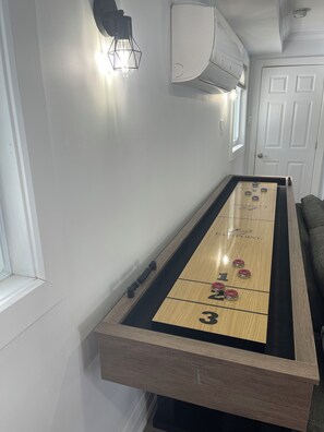 Games room - Elegant waterfront retreat on Paudash Lake with sunset views! (Highlands east)