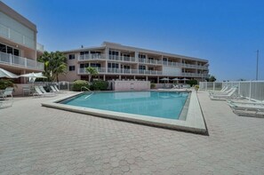 Una piscina riscaldata