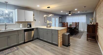 Elegant & Spacious Home with large fence in back yard with garage.