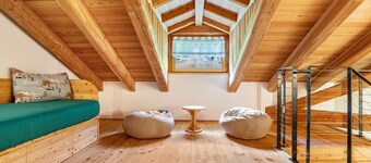 Apartamento 'Sussurro Del Ruscello' con vistas a la montaña, jardín compartido y Wi-Fi