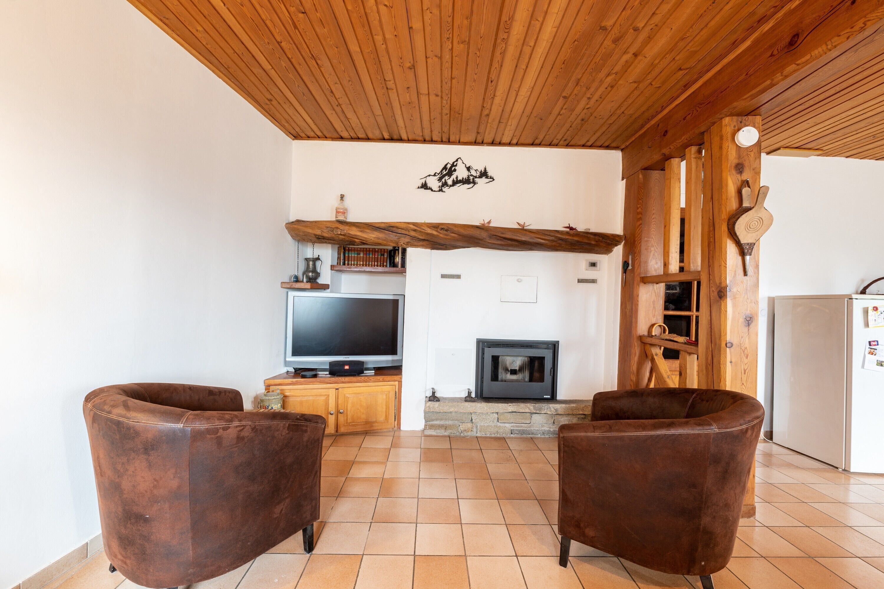 TV, fireplace, ping pong