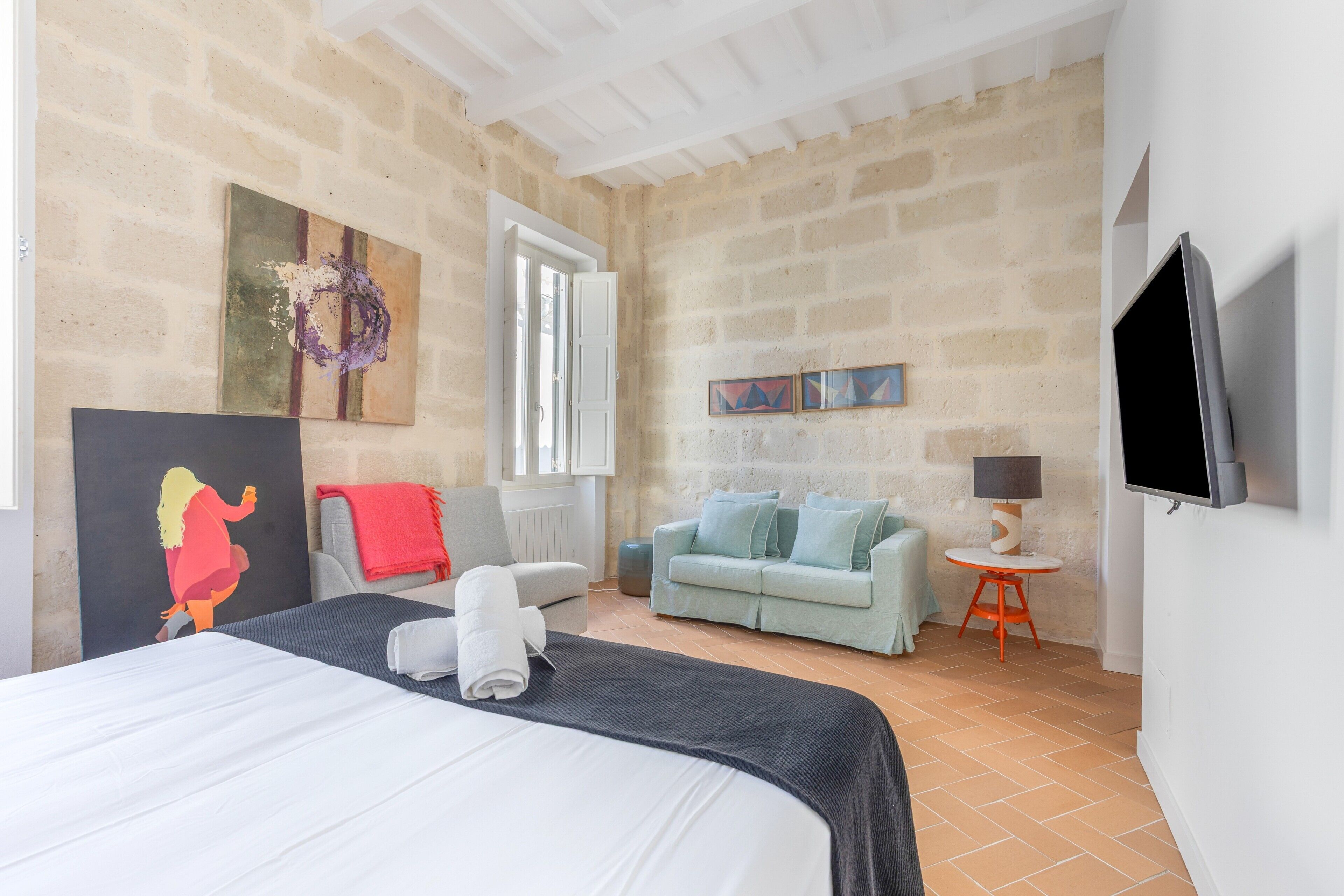 1 chambre, Wi-Fi gratuit, draps fournis