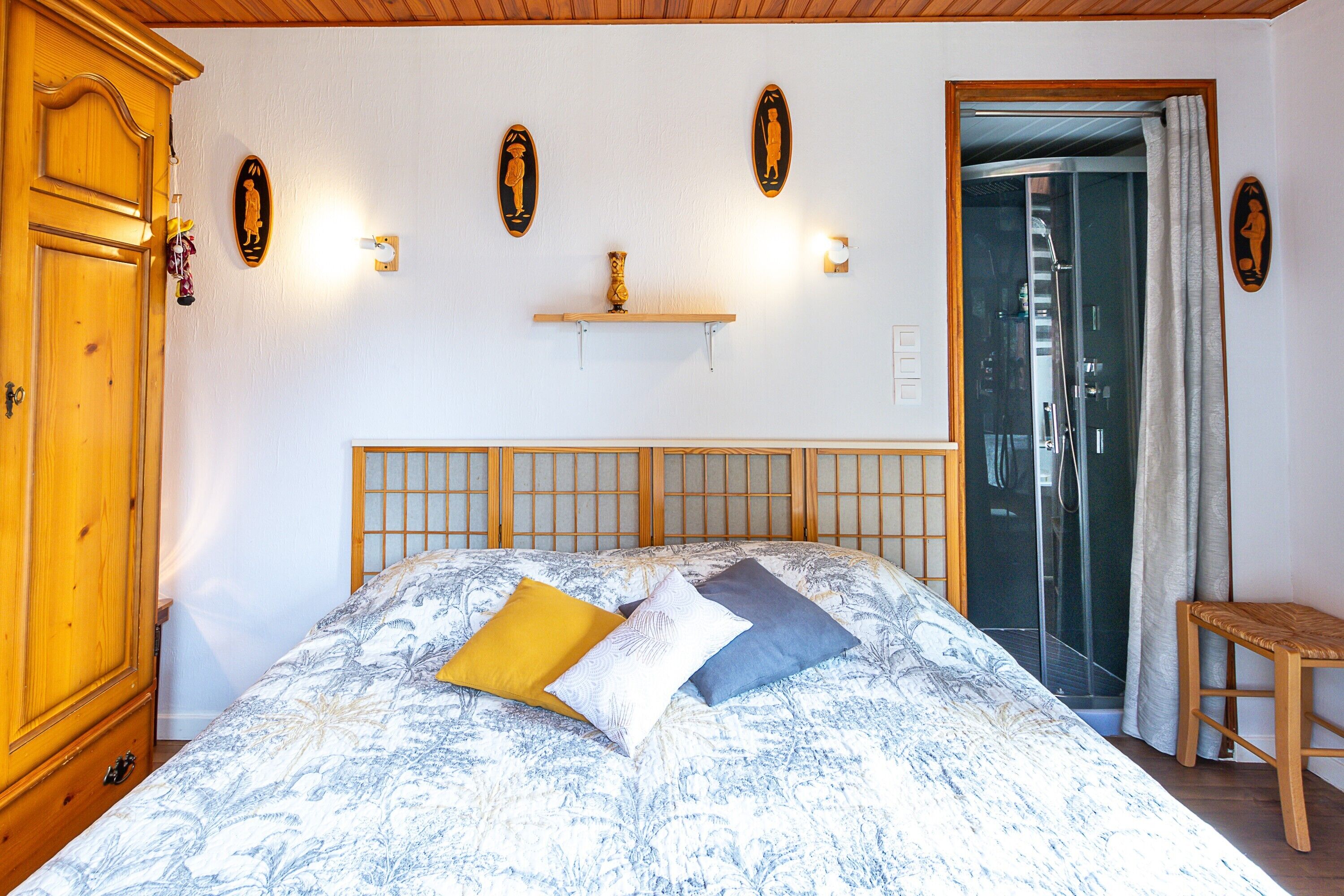 1 chambre, Wi-Fi gratuit, draps fournis
