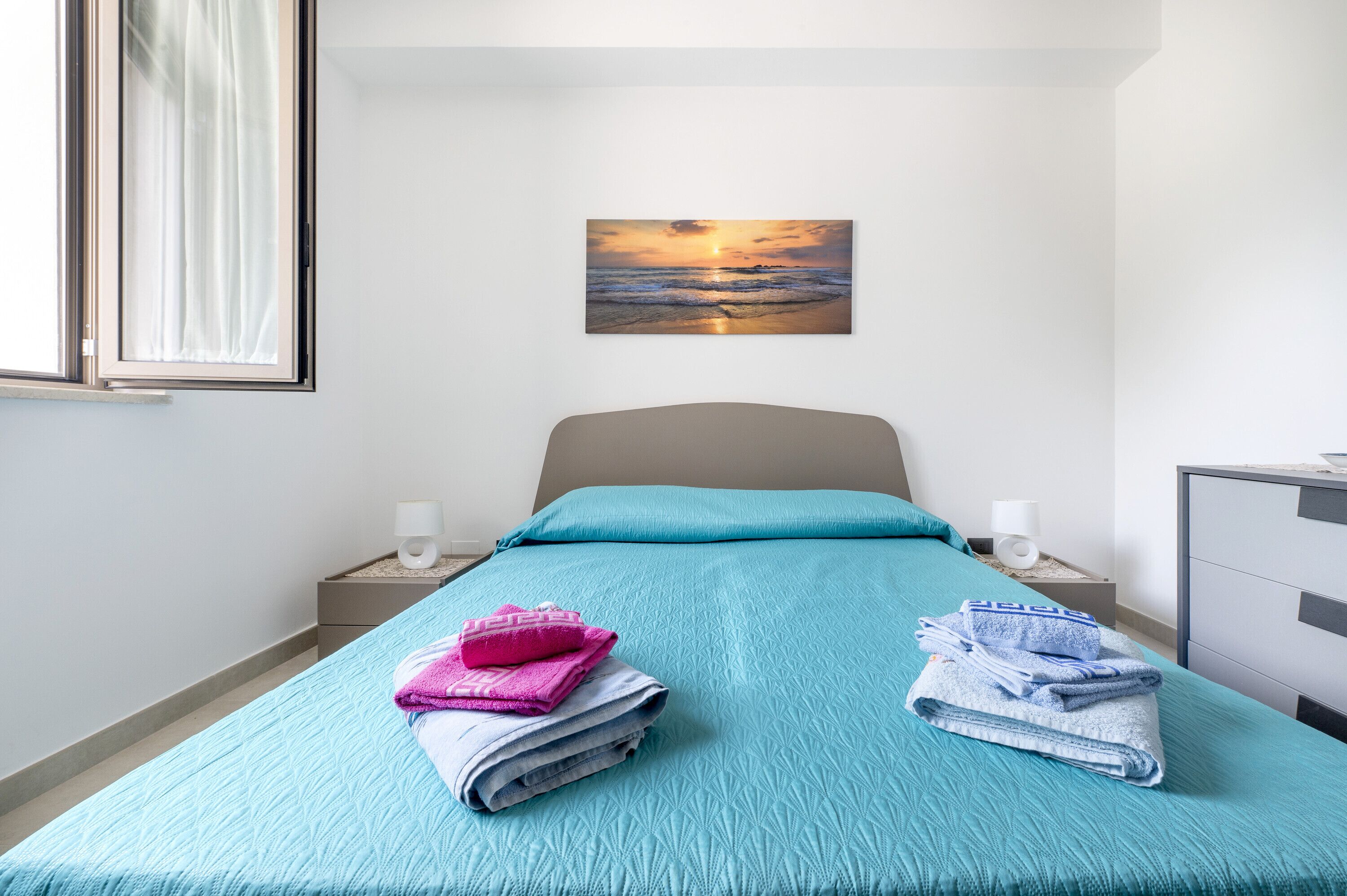 2 dormitorios y ropa de cama