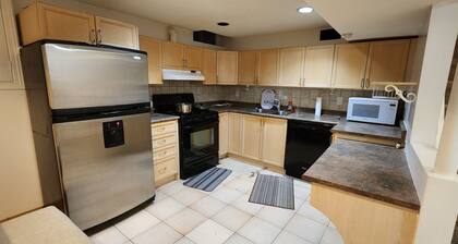 Rental Basement Apartment. Great location, parking, separate entrance, private.