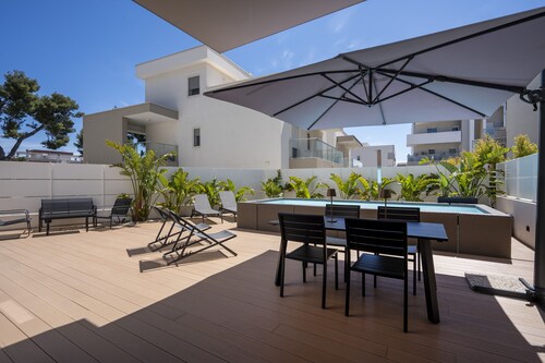 Maison de vacances 'Casa Exuma with Private Pool' avec piscine privée, Wi-Fi et climatisation