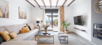 Appartement 'El Secret De Marco' avec vue sur les montagnes, Wi-Fi et climatisation