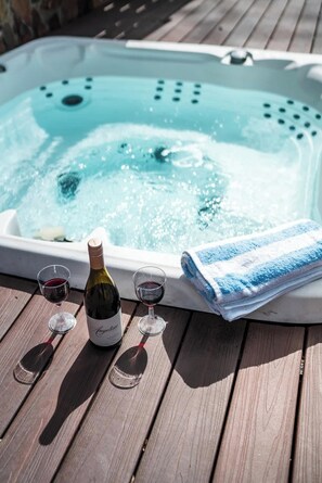 Bain à remous extérieur