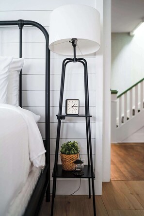 4 bedrooms, iron/ironing board, travel crib, WiFi