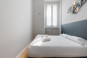 1 chambre, fer et planche Ă repasser, Wi-Fi, draps fournis
