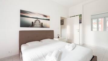 1 soverom, strykejern/-brett, wi-fi og sengetøy