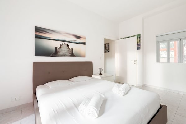 1 chambre, fer et planche Ă repasser, Wi-Fi, literie fournie