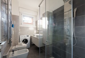 Shower, hair dryer, bidet
