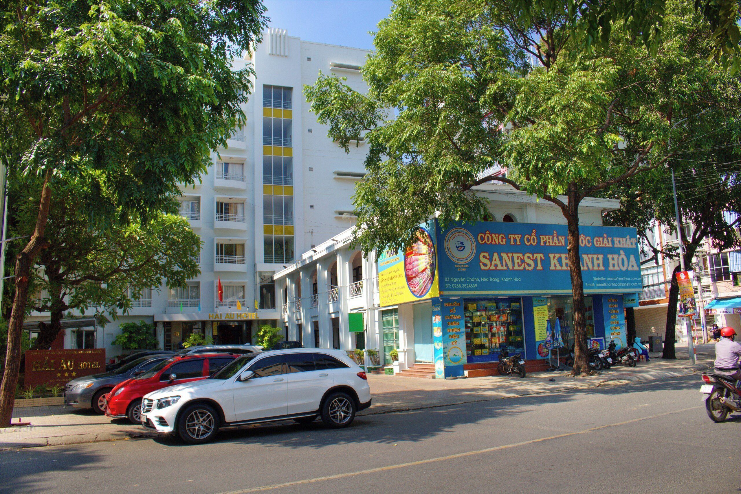 Mặt tiền nơi lưu trú