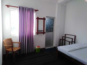 Chambre Double Deluxe, vue montagne | Draps en coton égyptien, literie de qualité supérieure, surmatelas