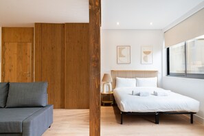 1 Schlafzimmer, Bügeleisen/Bügelbrett, kostenloses WLAN, Bettwäsche